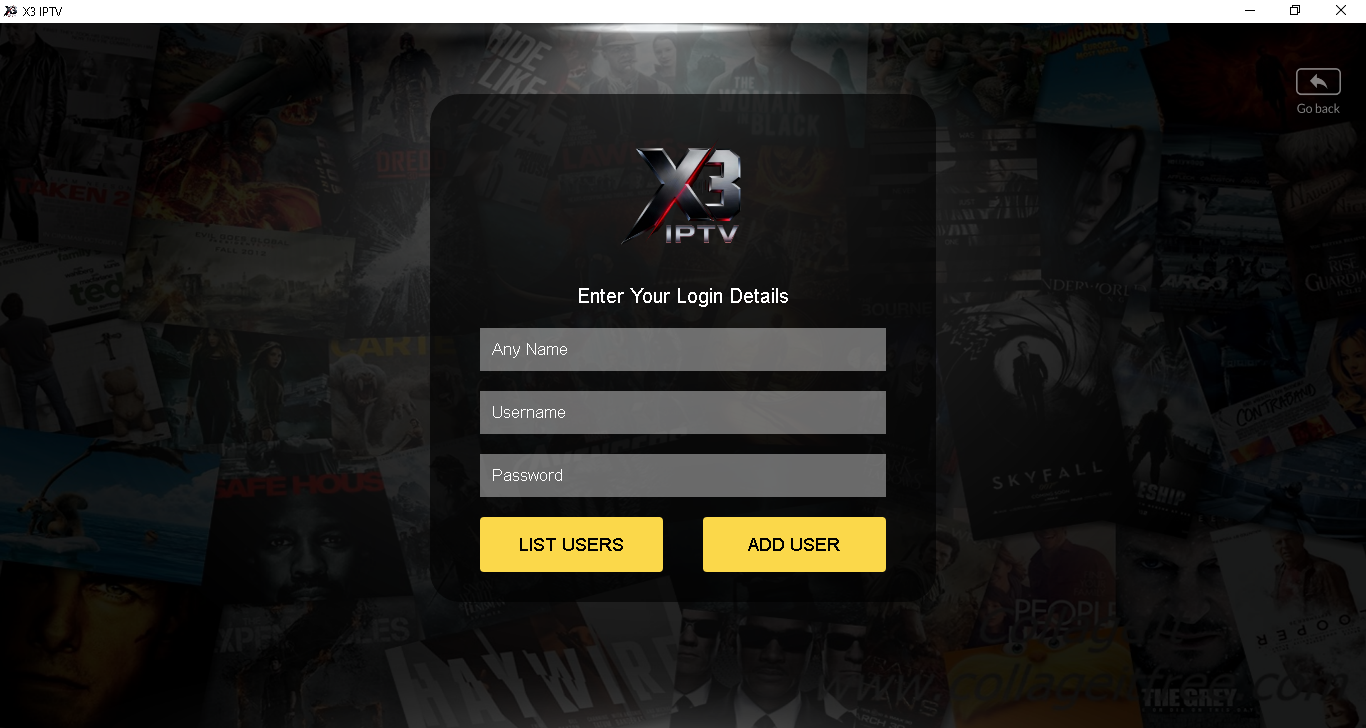 X3 IPTV para Windows